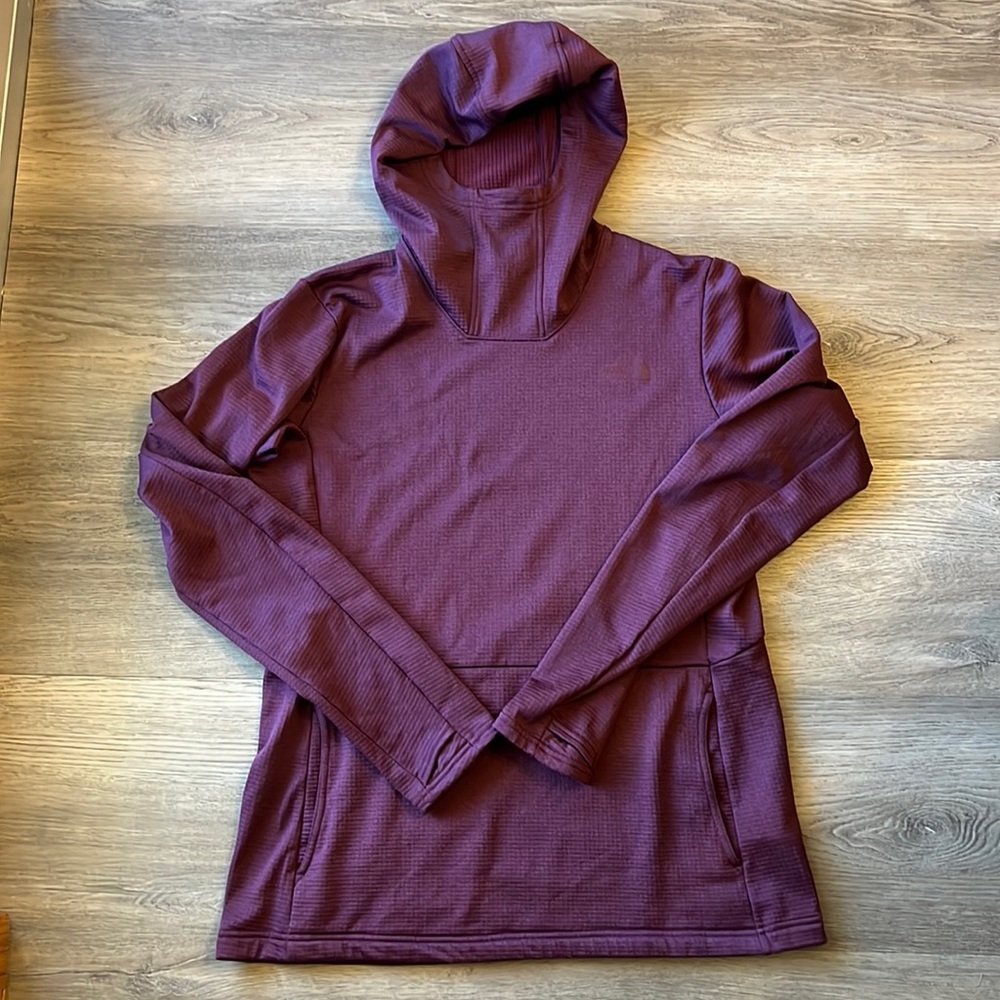 The North Face Kelkiney Pullover Women’s, size large, Fig Heather color